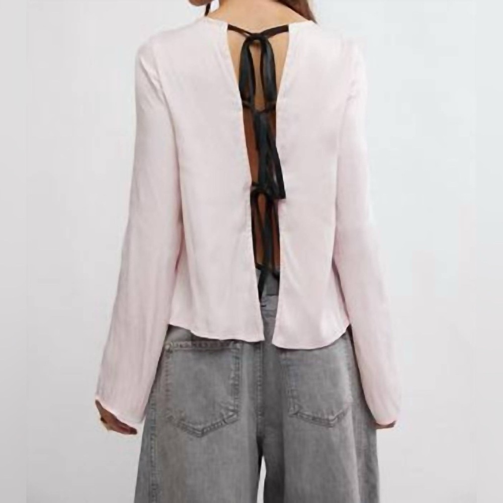 Free People - Arabella Blouse in pink apple blossom